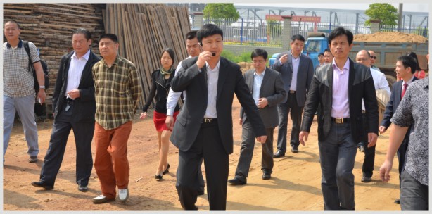刘总受孝昌县政府邀请，莅临当地考察